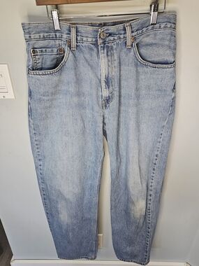 Vintage Levi's 550 Relaxed Fit Jeans Men 33x32 Light Wash 90s Dad Jean